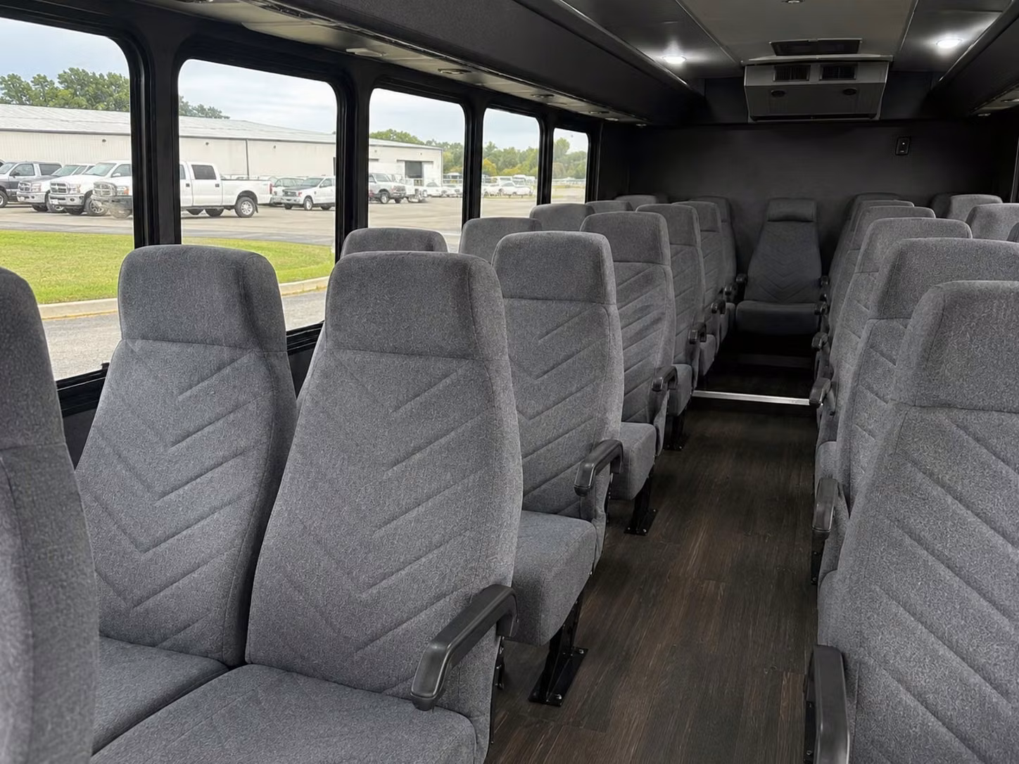 20 passenger minibus inside