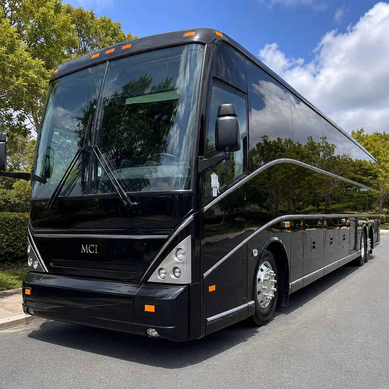 56 passenger charter bus