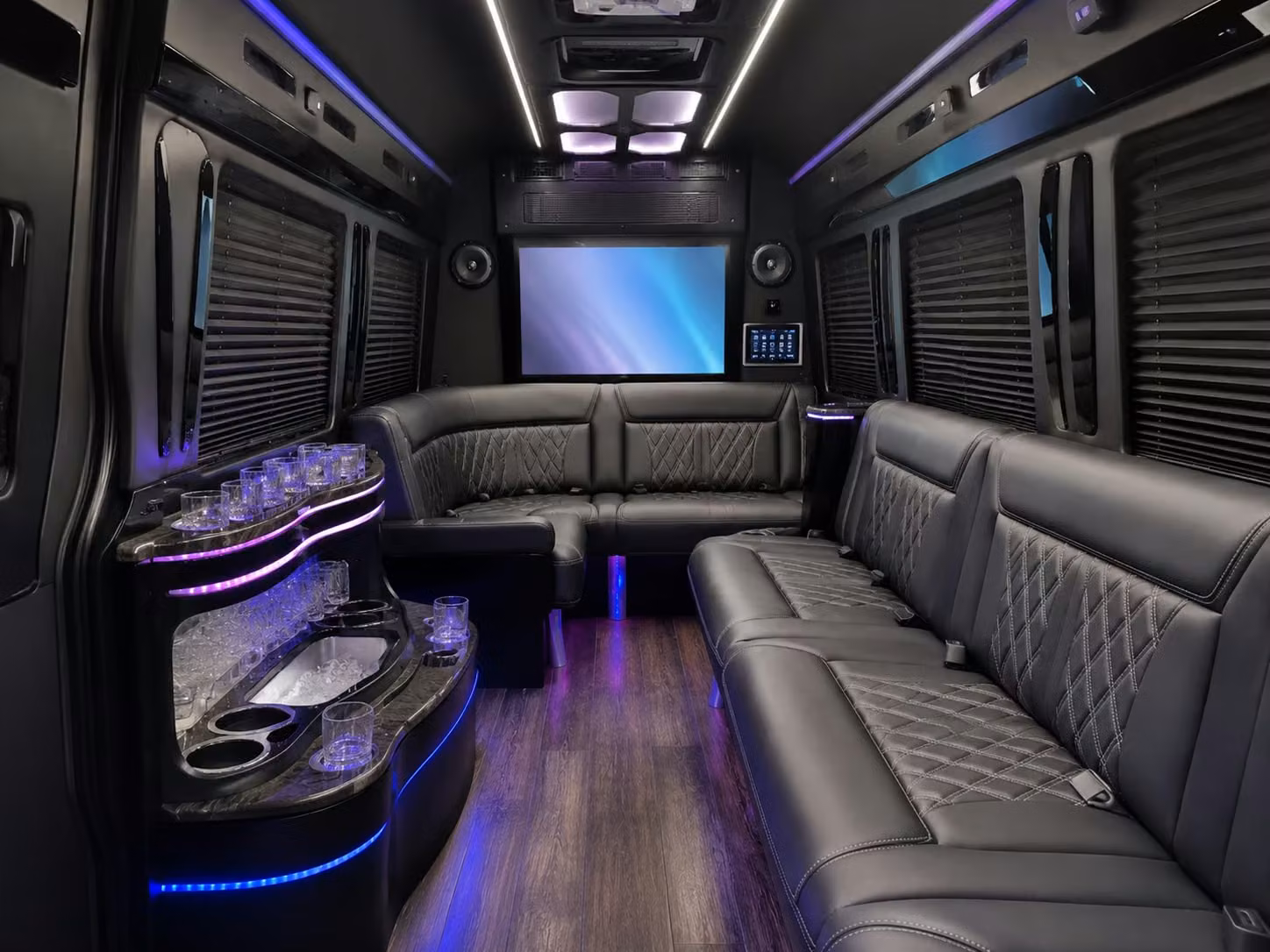 bus rental options for durham trips
