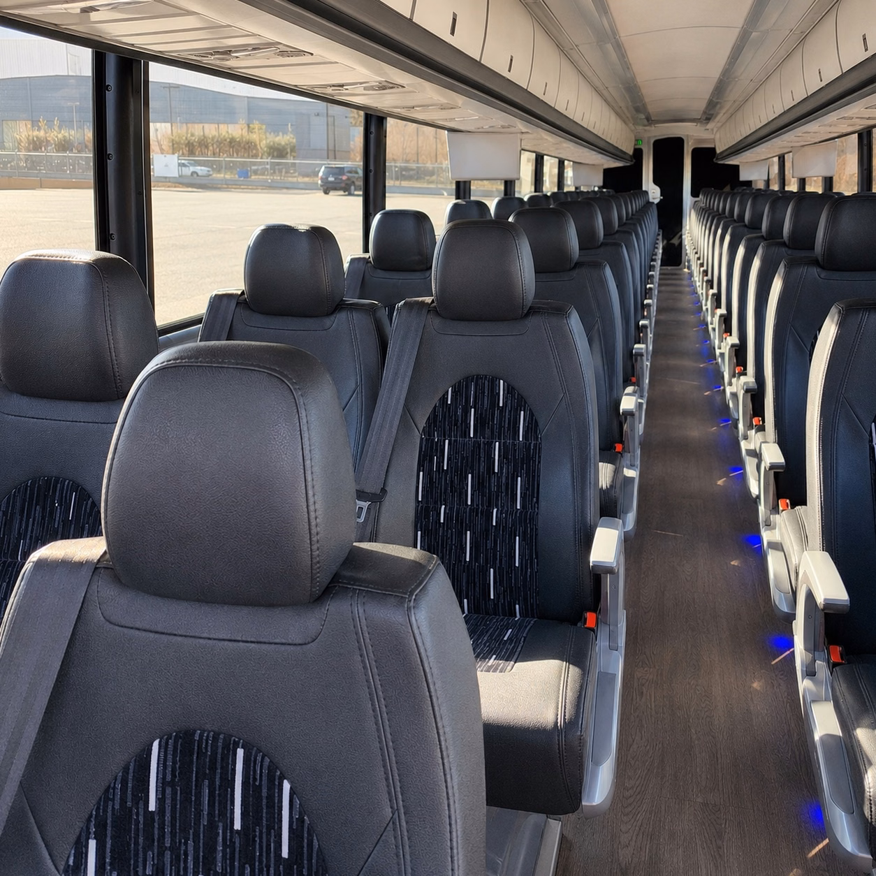 how bus type changes charter bus prices in durham north carolina