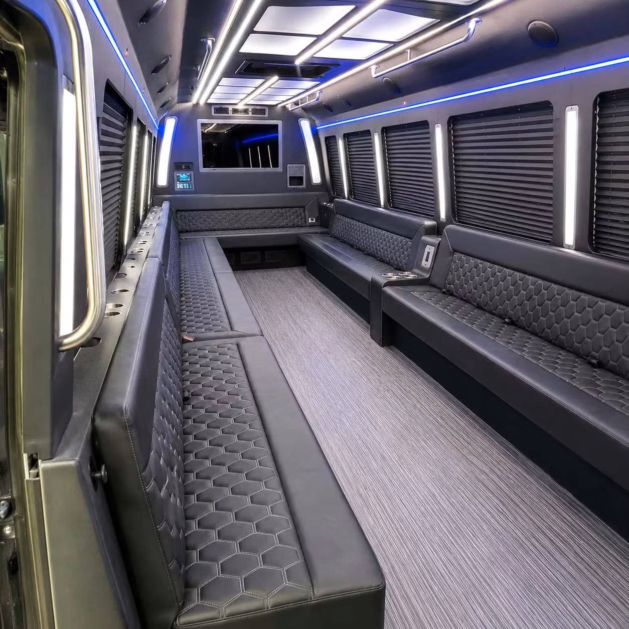 party bus interior