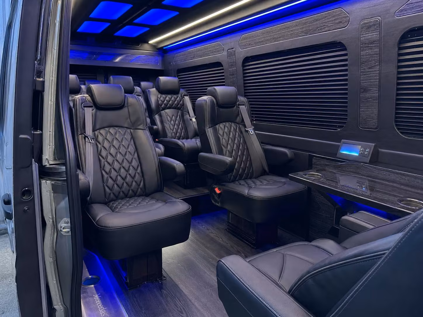 sprinter van transportation for groups and events across durham
